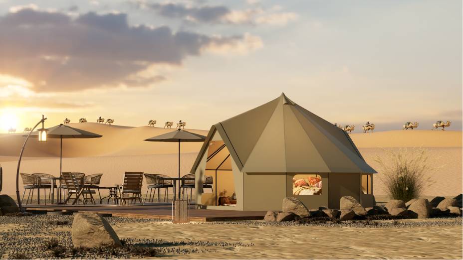 山南露营酒店帐篷厂家